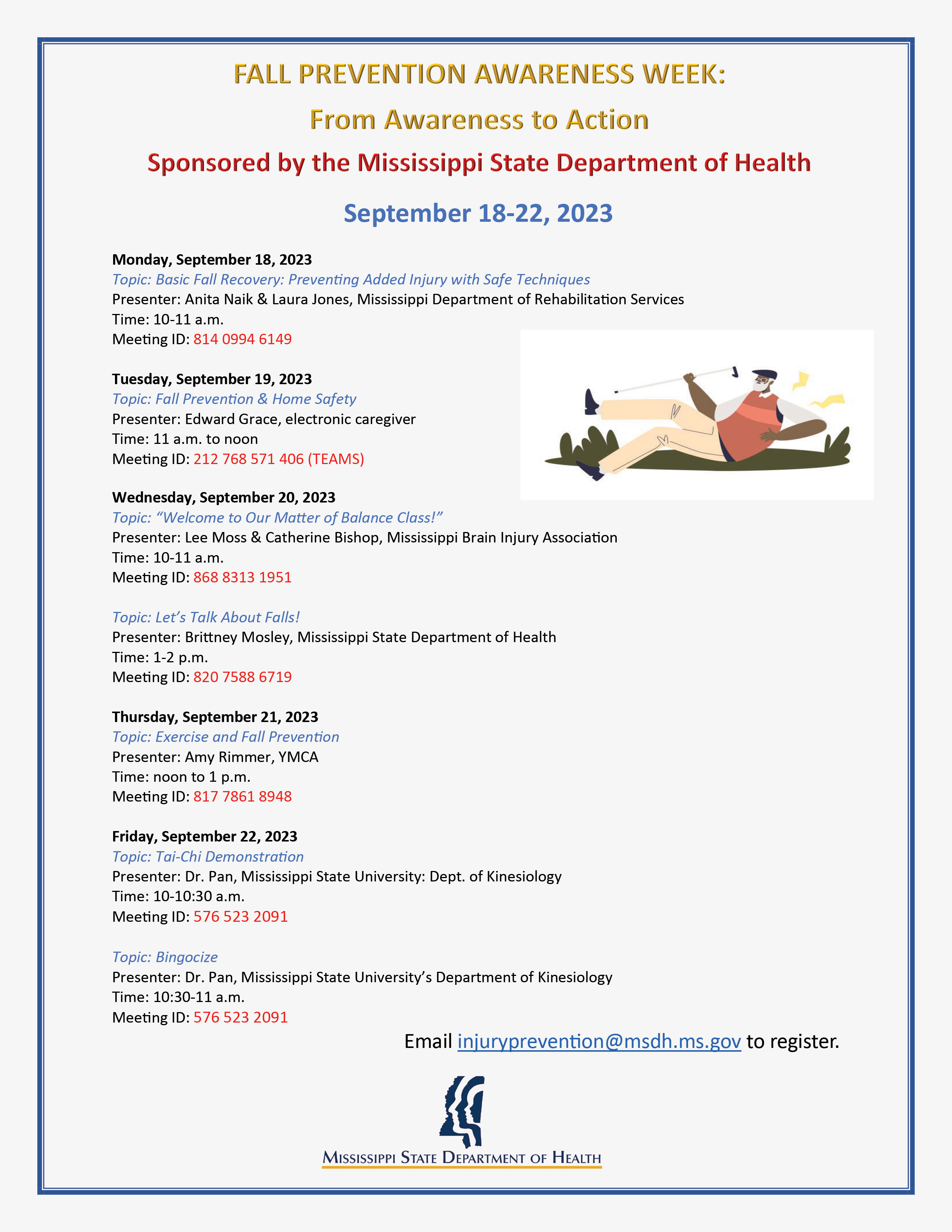 23 Fall Prevention Flyer
