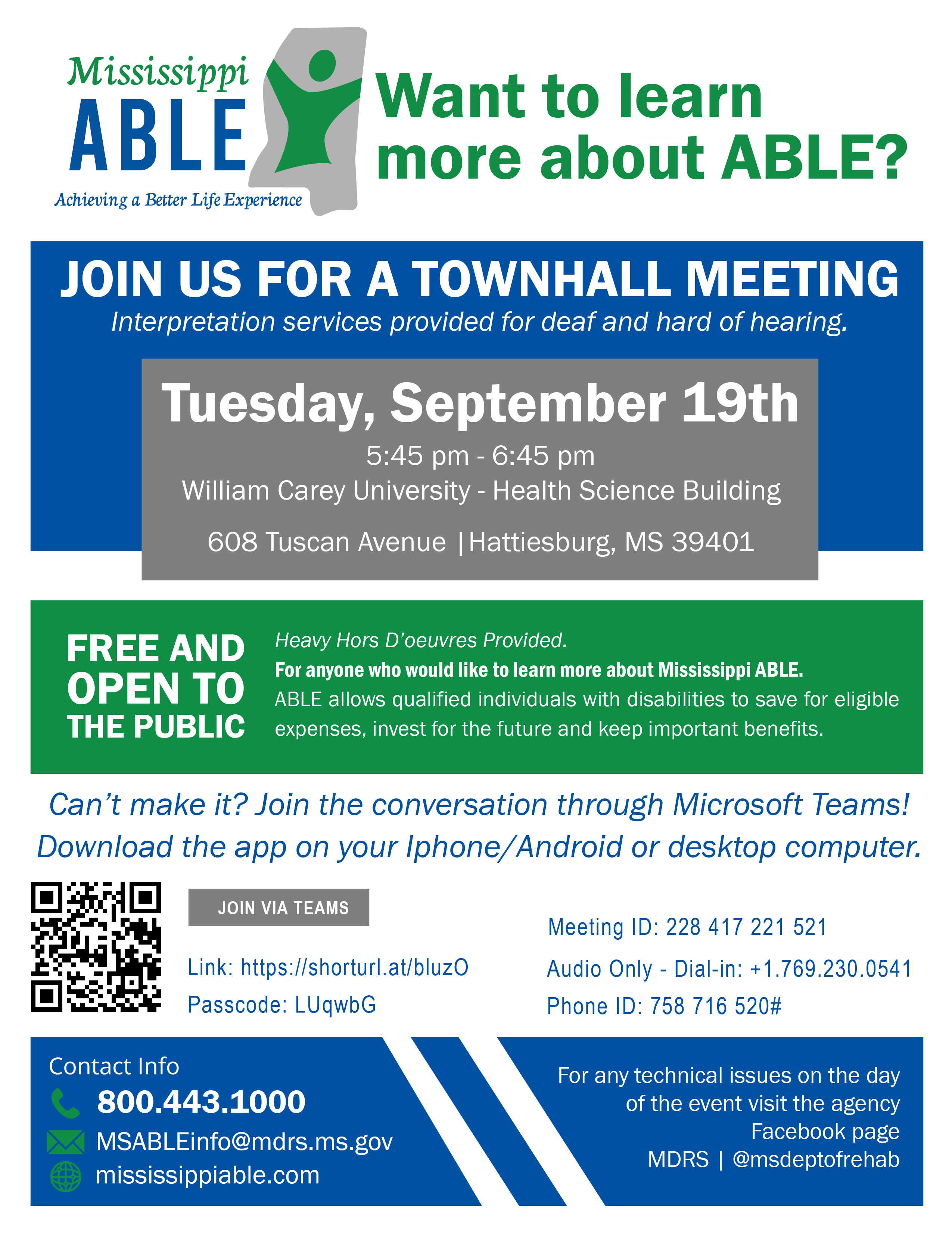 ABLE Townhall 2023